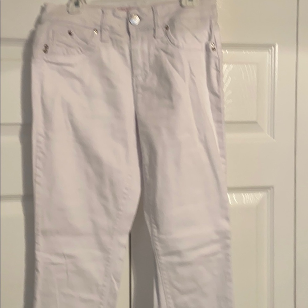 White jeans